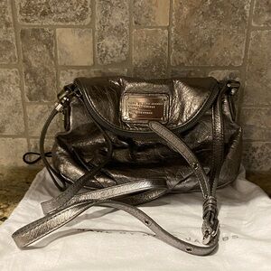 Marc Jacobs Silver Crossbody Bag